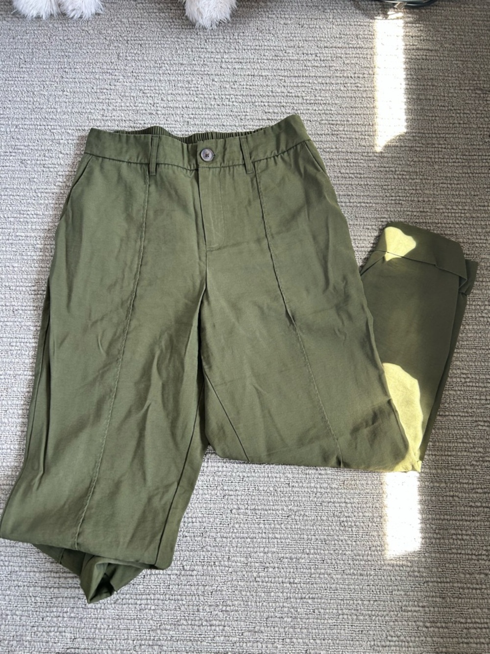 a new day Olive Green Wide-Leg Pants